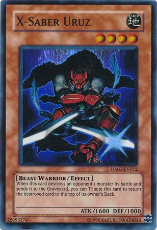 X-Saber Uruz [HA01-EN012] Super Rare | Exor Games New Glasgow