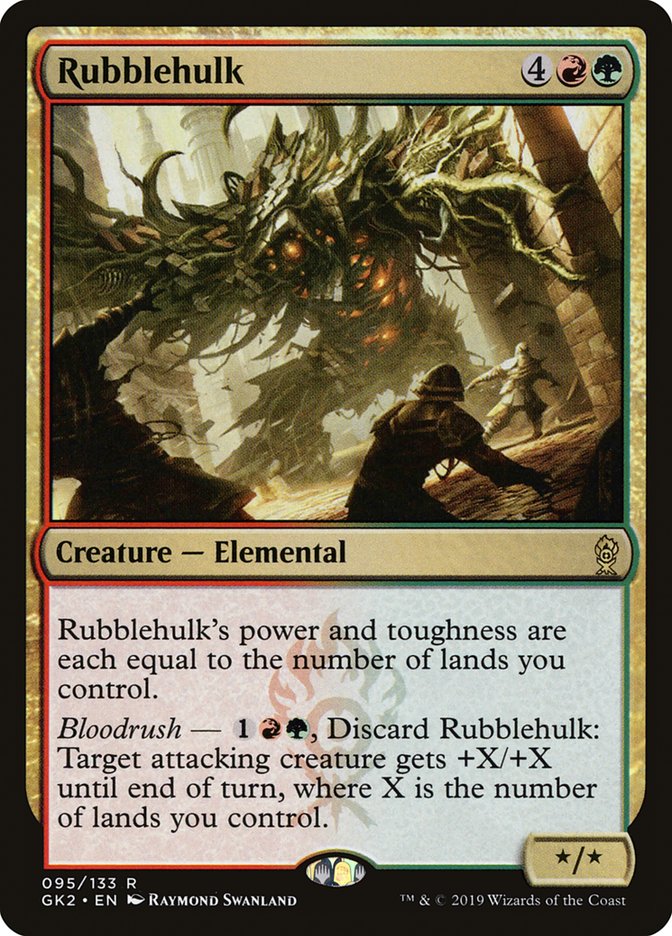Rubblehulk [Ravnica Allegiance Guild Kit] | Exor Games New Glasgow