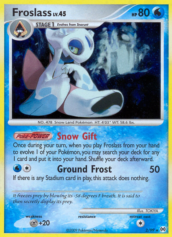 Froslass (2/99) [Platinum: Arceus] | Exor Games New Glasgow