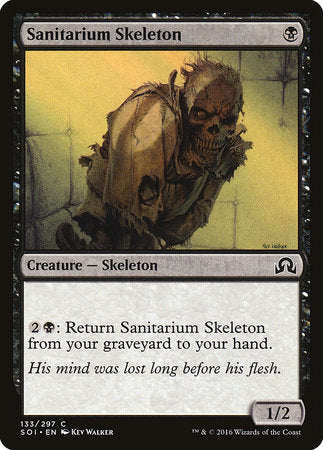 Sanitarium Skeleton [Shadows over Innistrad] | Exor Games New Glasgow