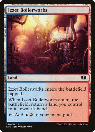 Izzet Boilerworks [Commander 2015] | Exor Games New Glasgow