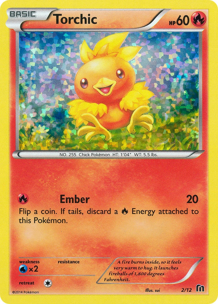 Torchic (2/12) [McDonald's Promos: 2016 Collection] | Exor Games New Glasgow