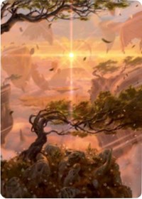 Windswept Heath Art Card [Zendikar Rising Art Series] | Exor Games New Glasgow