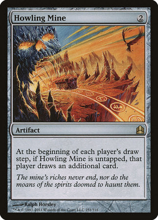 Howling Mine [Commander 2011] | Exor Games New Glasgow