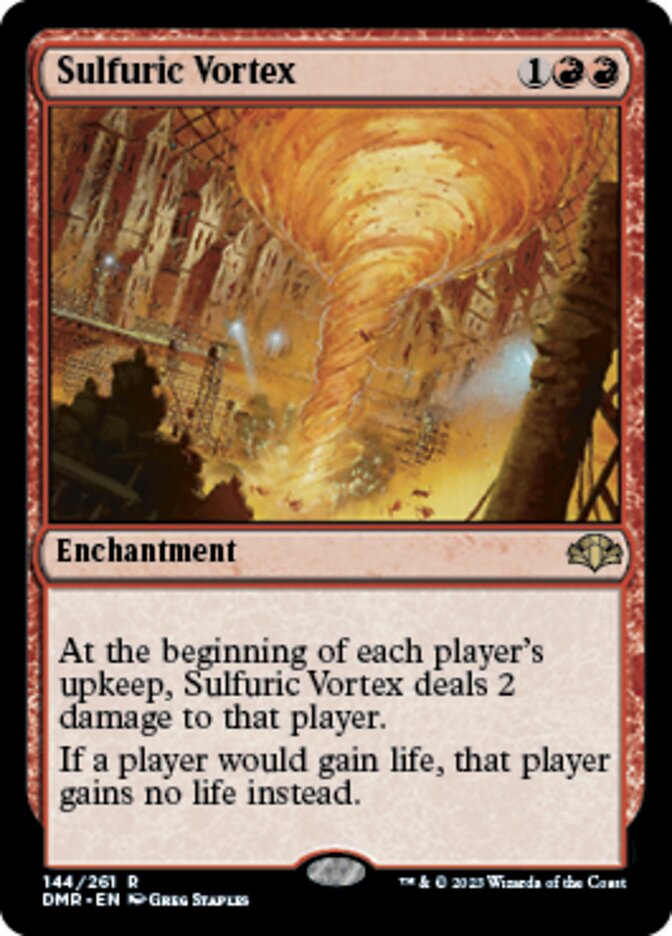 Sulfuric Vortex [Dominaria Remastered] | Exor Games New Glasgow