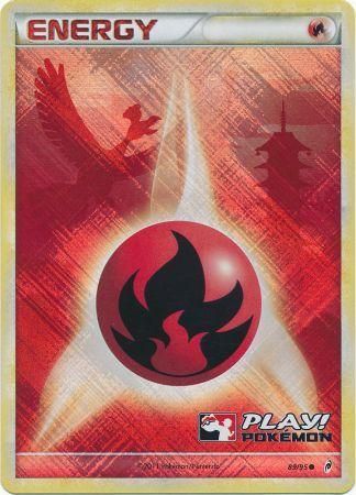 Fire Energy (89/95) (Play Pokemon Promo) [HeartGold & SoulSilver: Call of Legends] | Exor Games New Glasgow