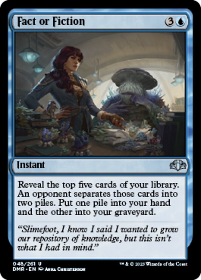 Fact or Fiction [Dominaria Remastered] | Exor Games New Glasgow