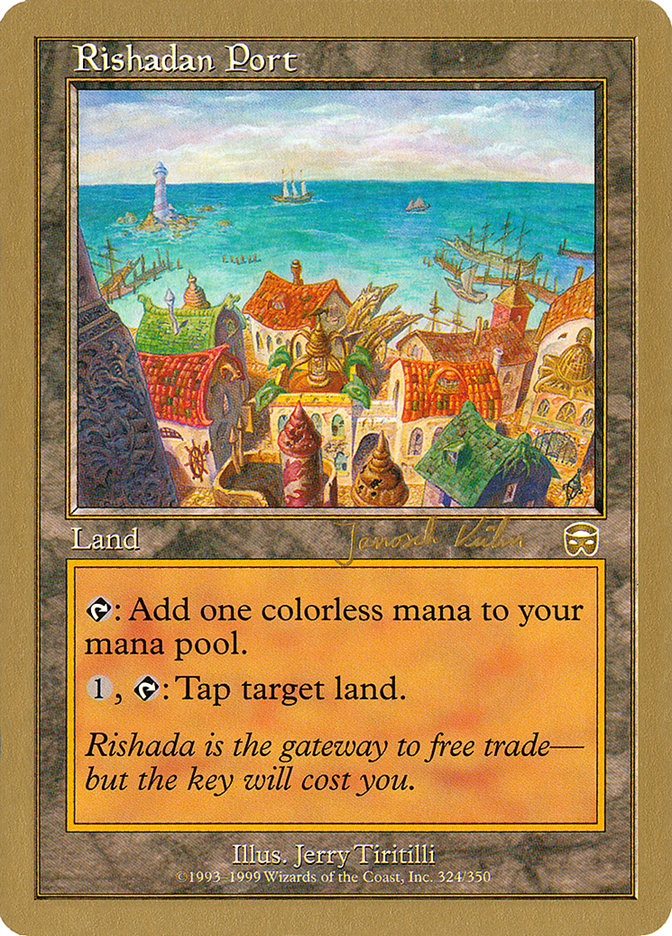 Rishadan Port (Janosch Kuhn) [World Championship Decks 2000] | Exor Games New Glasgow