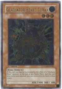 Gladiator Beast Torax (UTR) [GLAS-EN081] Ultimate Rare | Exor Games New Glasgow