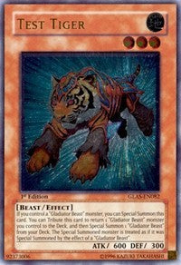 Test Tiger (UTR) [GLAS-EN082] Ultimate Rare | Exor Games New Glasgow