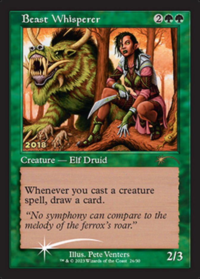 Beast Whisperer [30th Anniversary Promos] | Exor Games New Glasgow