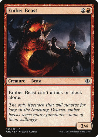 Ember Beast [Conspiracy: Take the Crown] | Exor Games New Glasgow