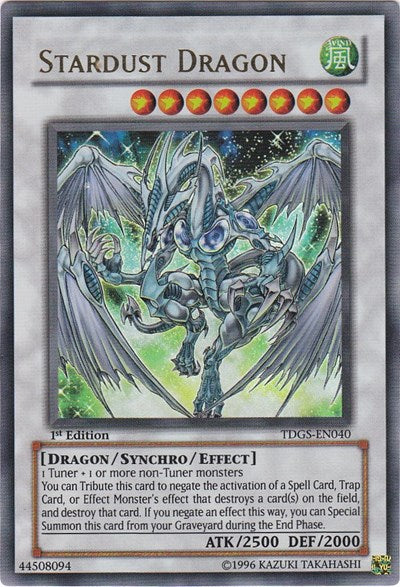 Stardust Dragon [TDGS-EN040] Ultra Rare | Exor Games New Glasgow