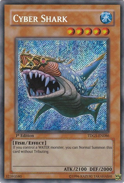 Cyber Shark [TDGS-EN086] Secret Rare | Exor Games New Glasgow