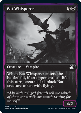 Bat Whisperer [Innistrad: Double Feature] | Exor Games New Glasgow