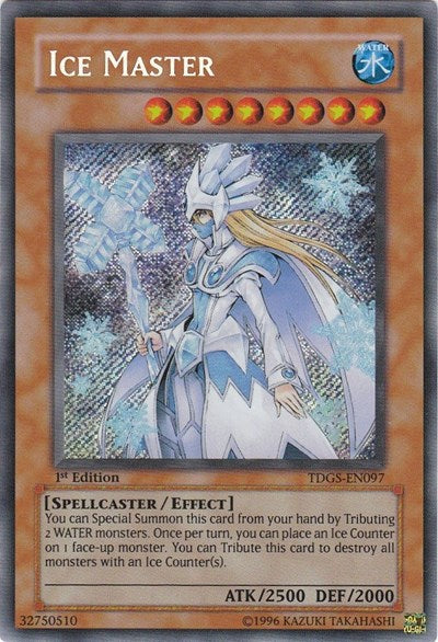 Ice Master [TDGS-EN097] Secret Rare | Exor Games New Glasgow