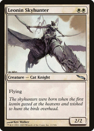 Leonin Skyhunter [Mirrodin] | Exor Games New Glasgow