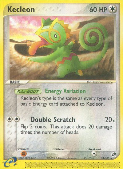 Kecleon (18/100) [EX: Sandstorm] | Exor Games New Glasgow