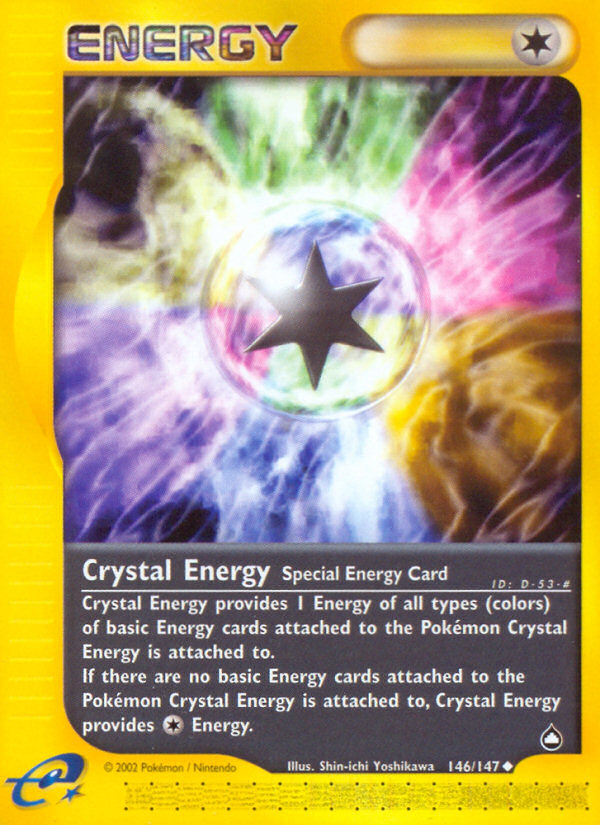 Crystal Energy (146/147) [Aquapolis] | Exor Games New Glasgow