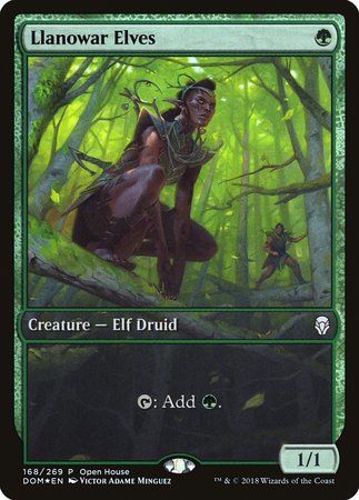 Llanowar Elves [Dominaria Promos] | Exor Games New Glasgow