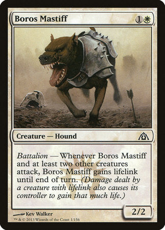 Boros Mastiff [Dragon's Maze] | Exor Games New Glasgow