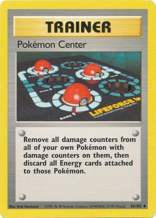 Pokemon Center (85/102) [Base Set Unlimited] | Exor Games New Glasgow