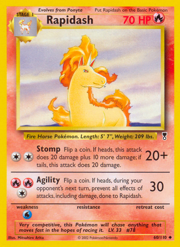 Rapidash (60/110) [Legendary Collection] | Exor Games New Glasgow