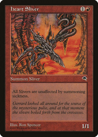 Heart Sliver [Tempest] | Exor Games New Glasgow