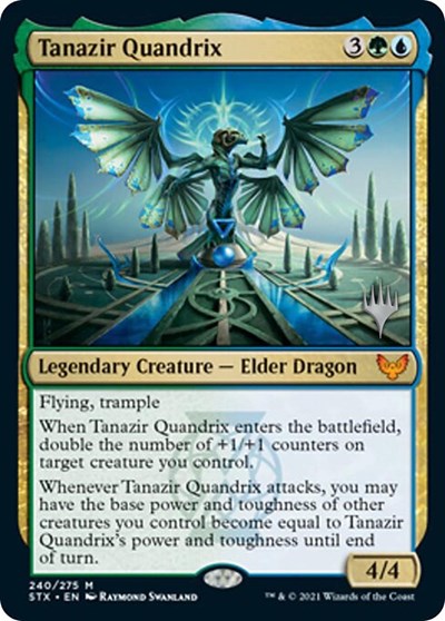 Tanazir Quandrix (Promo Pack) [Strixhaven: School of Mages Promos] | Exor Games New Glasgow