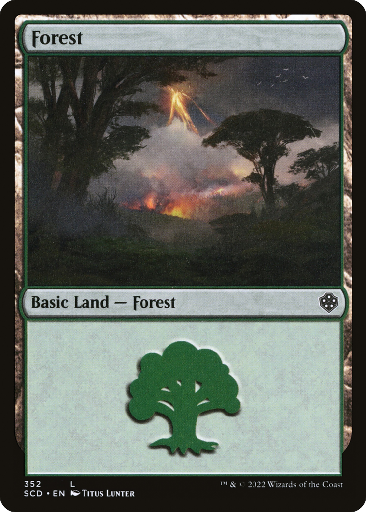 Forest (352) [Starter Commander Decks] | Exor Games New Glasgow