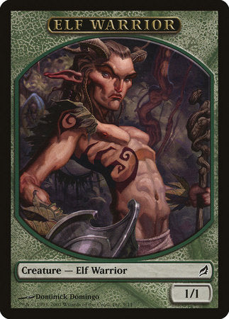 Elf Warrior Token [Lorwyn Tokens] | Exor Games New Glasgow