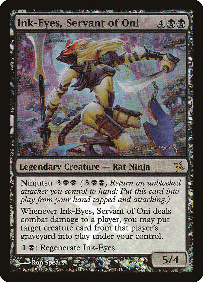 Ink-Eyes, Servant of Oni [Betrayers of Kamigawa Promos] | Exor Games New Glasgow