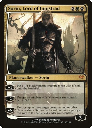 Sorin, Lord of Innistrad [Dark Ascension] | Exor Games New Glasgow