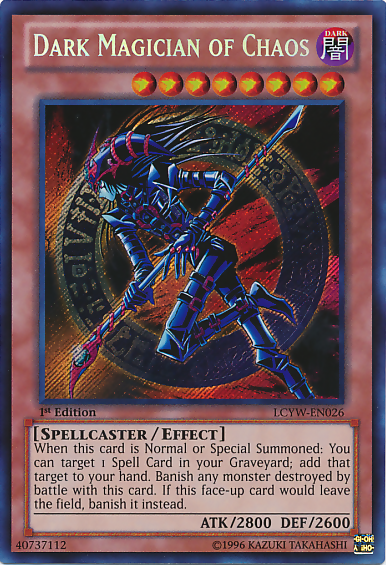 Dark Magician of Chaos [LCYW-EN026] Secret Rare | Exor Games New Glasgow