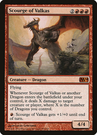 Scourge of Valkas [Magic 2014] | Exor Games New Glasgow