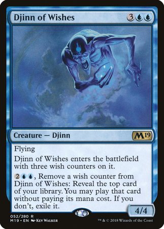 Djinn of Wishes [Core Set 2019] | Exor Games New Glasgow