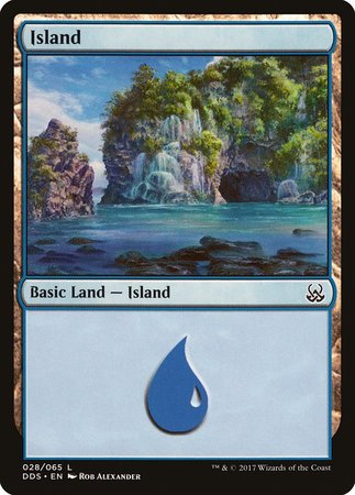 Island (28) [Duel Decks: Mind vs. Might] | Exor Games New Glasgow