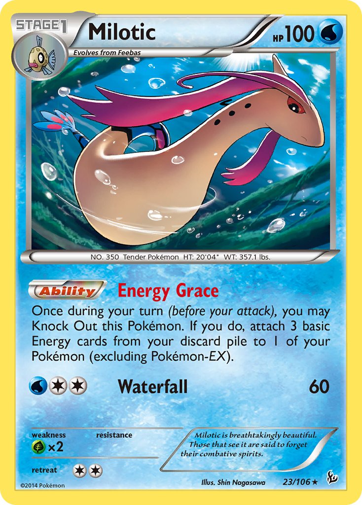 Milotic (23/106) (Theme Deck Exclusive) [XY: Flashfire] | Exor Games New Glasgow