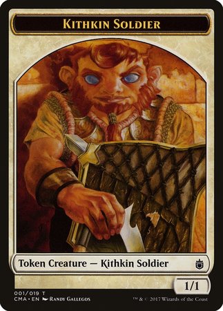 Kithkin Soldier Token (001) [Commander Anthology Tokens] | Exor Games New Glasgow