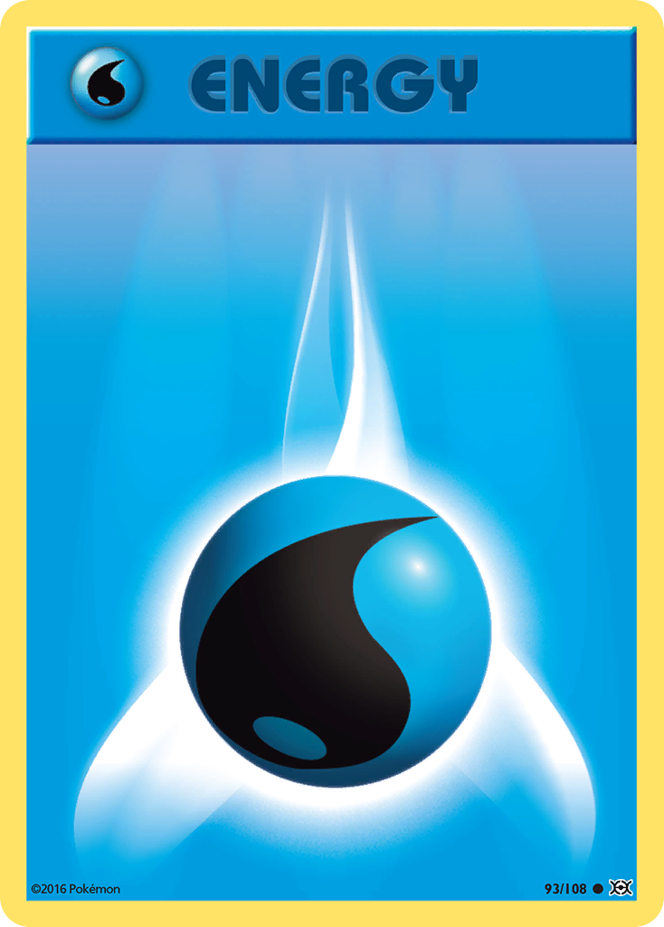 Water Energy (93/108) [XY: Evolutions] | Exor Games New Glasgow