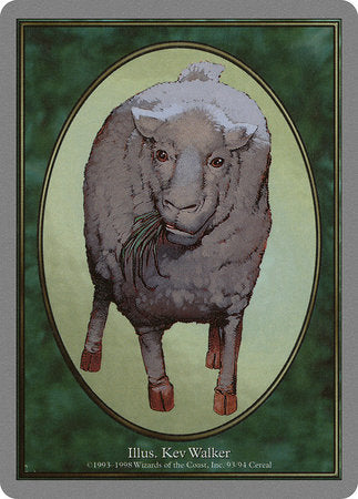 Sheep Token [Unglued Tokens] | Exor Games New Glasgow