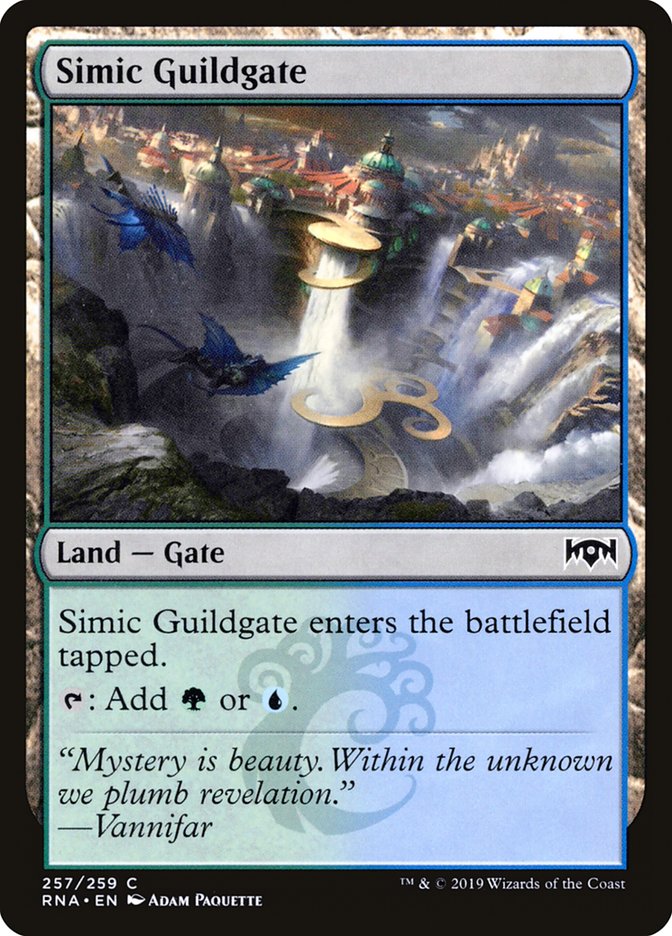 Simic Guildgate (257/259) [Ravnica Allegiance] | Exor Games New Glasgow