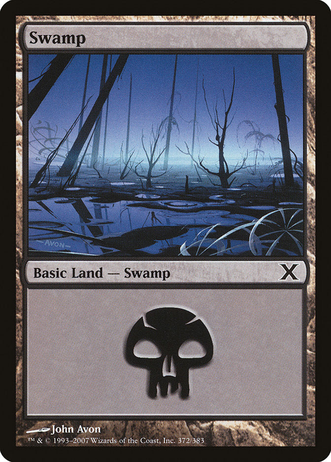 Swamp (372) [Tenth Edition] | Exor Games New Glasgow