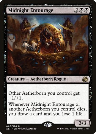 Midnight Entourage [Aether Revolt] | Exor Games New Glasgow