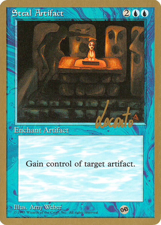 Steal Artifact (Michael Loconto) (SB) [Pro Tour Collector Set] | Exor Games New Glasgow