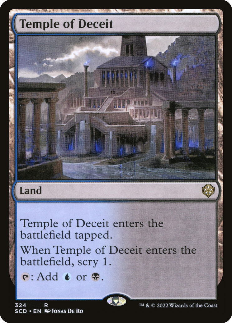 Temple of Deceit [Starter Commander Decks] | Exor Games New Glasgow