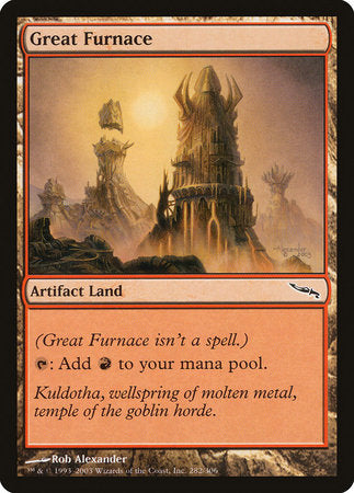 Great Furnace [Mirrodin] | Exor Games New Glasgow