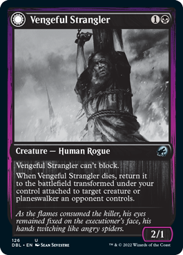 Vengeful Strangler // Strangling Grasp [Innistrad: Double Feature] | Exor Games New Glasgow