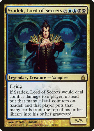 Szadek, Lord of Secrets [Ravnica: City of Guilds] | Exor Games New Glasgow