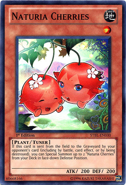 Naturia Cherries [STBL-EN030] Super Rare | Exor Games New Glasgow